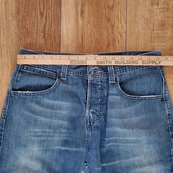 Levis Silvertab Jeans Mens *32x29 (32x30) True Straight Blue Denim Button Fly - Picture 9 of 16